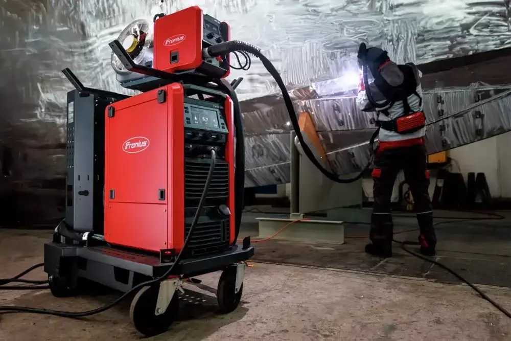 Сварочная система Fronius Fortis Duo с двумя механизмами подачи проволоки